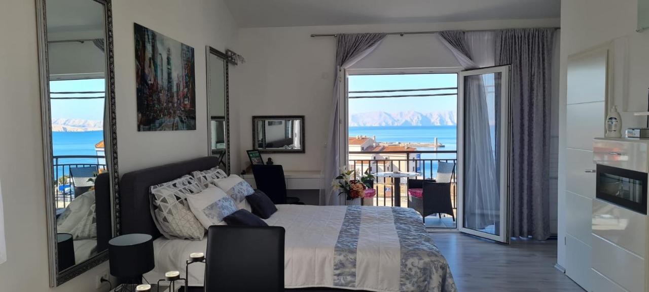 Beautyful Sea View 6 Luxury Studio Danijela Сень Экстерьер фото